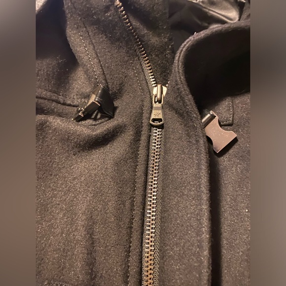 Kenneth Cole woman’s wool blend hooded coat large - Picture 7 of 11